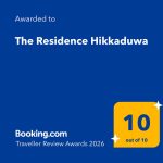The residence Hikkaduwa Travelers review Award 2026